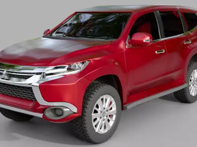 Mitsubishi Pajero Sport 2018 3D model