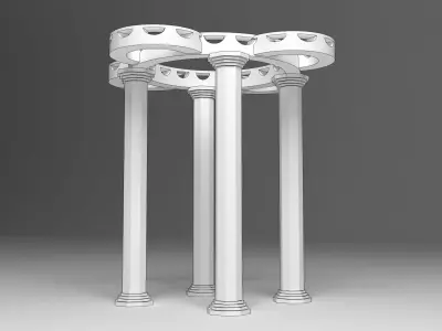 Modern Canopy 3D model