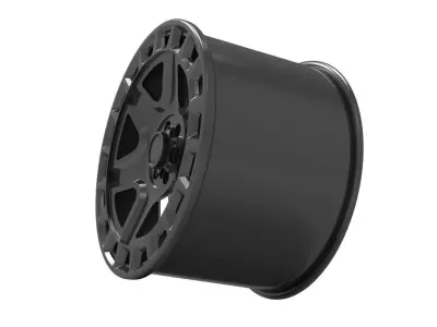  Black Rhino York Matte Gunmetal Wheel rim model 3D print model