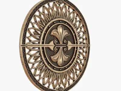 Arabic decor cnc 3D model