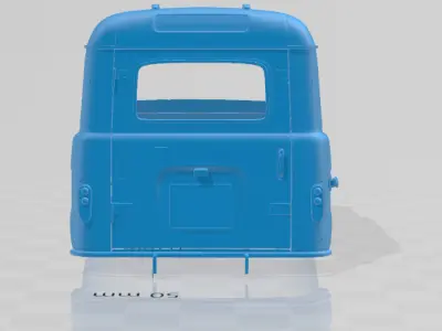 Renault 4 F4 1974 - Body Car STL Model 3D print model