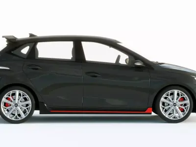 Hyundai i20 2021 3D model