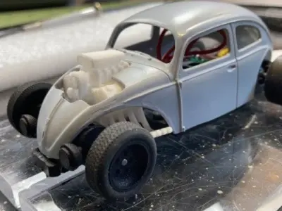 Volksrod Socal hotrod VW Beetle conversion 3D print model