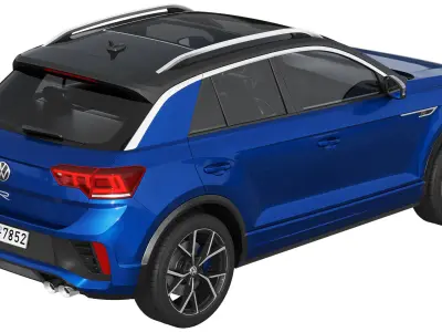 Volkswagen T-Roc R 2022 3D model