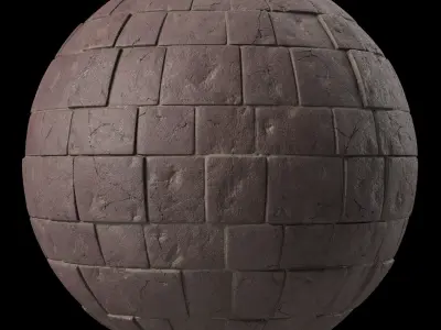 Stone Wall Materials 69- Decorative Stone Sbsar Pbr 4k Seamless Texture