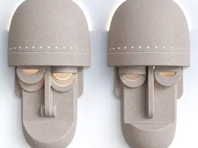 Eric Roinestads Ceramic faces 2 3D model