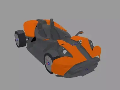 Simple car  3D model