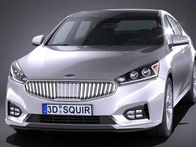 Kia Cadenza regular 2017 3D model