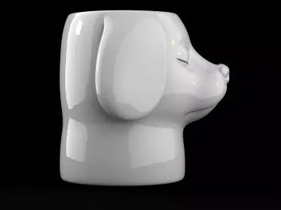 Dog Vase 3D print model