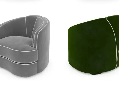 Josephine Armchair 3D model