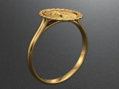 ANILLO DIVINO NINO 3D print model