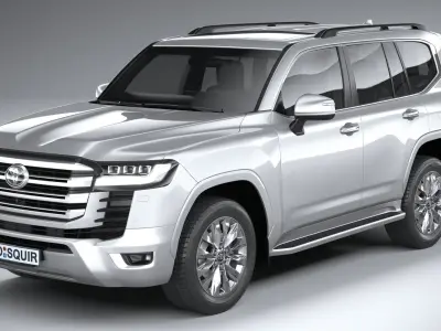 Toyota Land Cruiser ZX 2022 3D model
