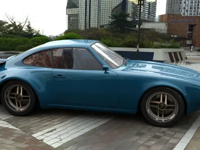 Porschentiac 911 Firebird 3D model