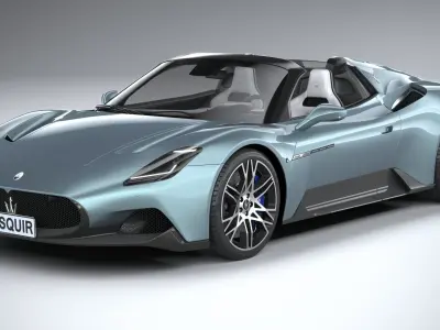 Maserati MC20 Cielo 2023 3D model