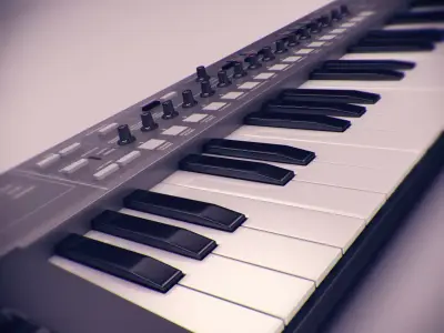 Synthesizer 3D model