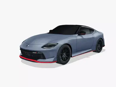 Nissan Z Nismo 2024 Low-poly 3D model