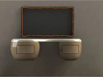 Shower Room Design Free 3D model