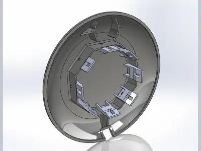 Eagle Talon center cap 3D print model