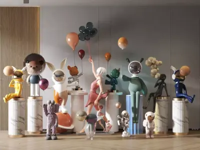 Home Decoration Ornaments 3D model