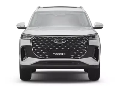 2026 Chery Tiggo 8 with Interior 3D model