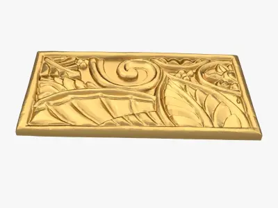 Classic decor ornament 246 3D model