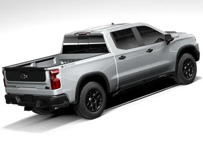 Chevrolet Silverado ZR2 Bison 2023 3D model