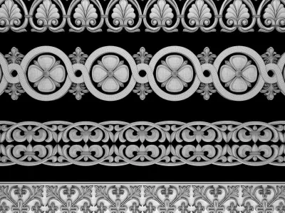 Path Ornament Pack 15 3D model