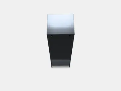 RUDSTA Glass-door cabinet 3 3D model