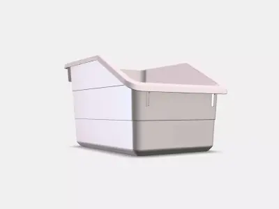 SOCKERBIT Box 7 Low-poly 3D model