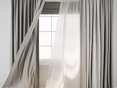 Curtain 821 3D model