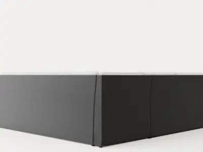 Wisconsin Light 5 Seater Lounge group Low-poly 3D model