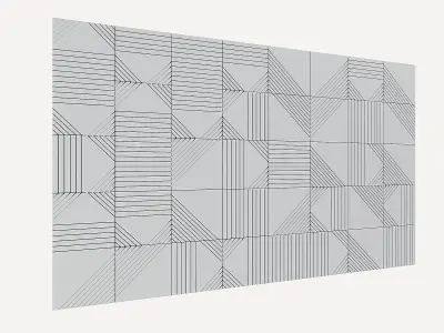 MODEL-WALL 035 3D model