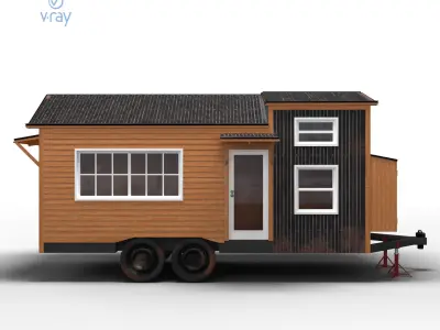 tiny house 3D model