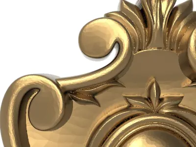  decorative pattern ready for 3D printing 3D model 19