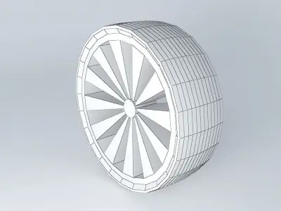Tires - 1 wheel Free 3D model