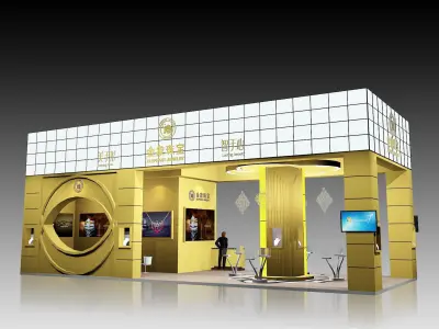 Exhibition - Area - 15X6-3DMAX2010-01 3D model