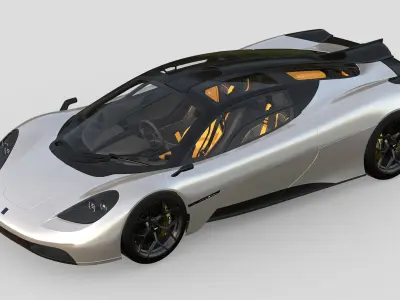 Gordon Murray Automotive T50 3D model