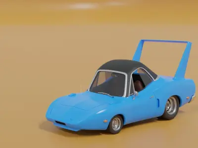 Plymouth Superbird 3D model