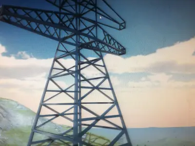 Transmission Tower 3D model