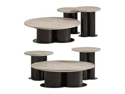 Trio Coffee Table 3D model purchase
