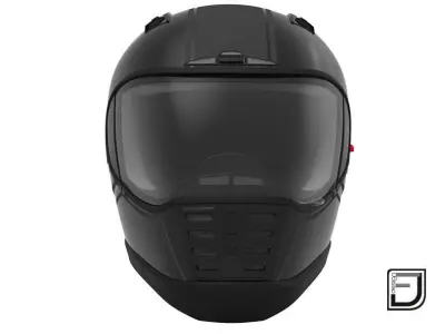 Black Helmet 05 3D model