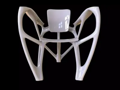 Bone Armchair 3D model