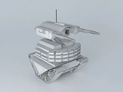 Robot Birag Free 3D model