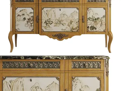 Salda Chest of Drawers art 8694 3D model