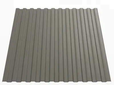 C21 Roofing Sheet Low-poly 3D model