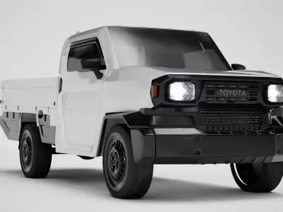 Toyota Hilux Rangga 2025 3D model