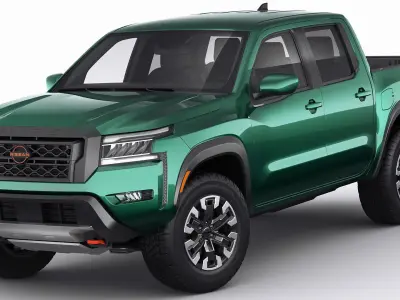 Nissan Frontier 2022 3D model