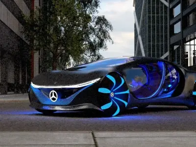 Mercedes-Benz Vision AVTR Concept 2020 3D model