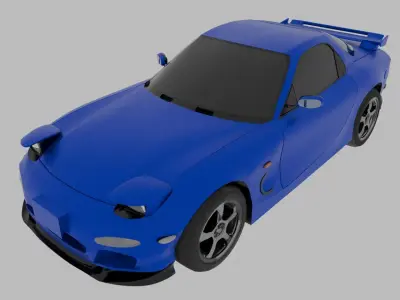 MazdaRX7 3D model