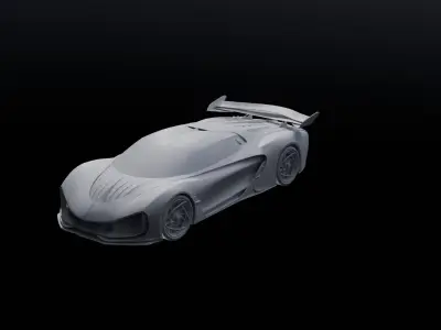 Hongqi S9-SPOR CAR-2021 MODEL 3D model